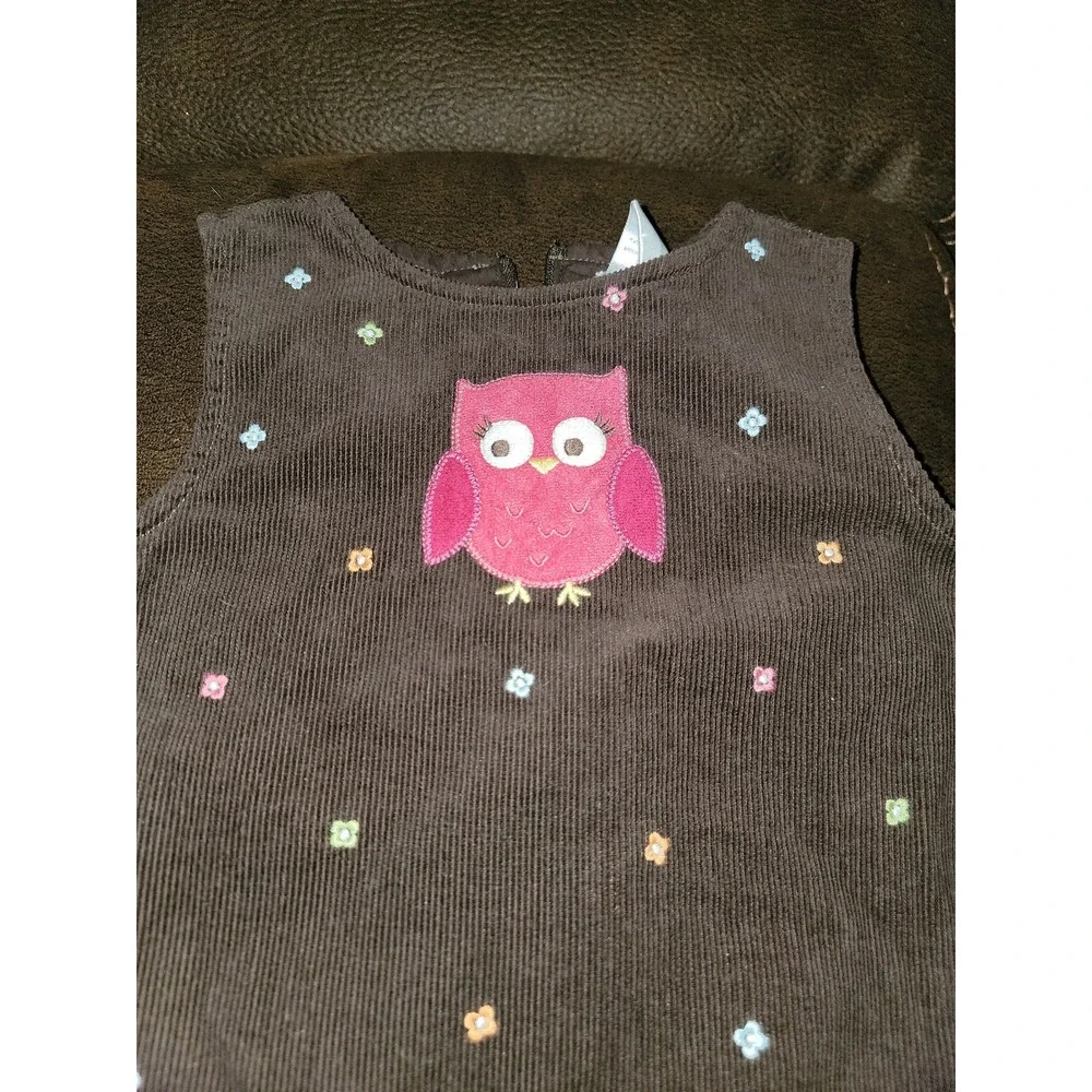 Gymboree fall‎ homecoming owl dress size 2t